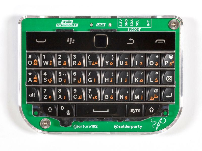 BB Q20 Keyboard with trackpad Download